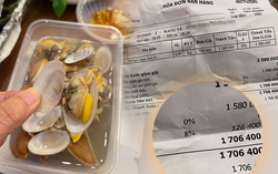Nhờ em gái đi mua sò lụa “giật mình bởi giá 1 triệu 7 cho 2kg" và lời phản hồi từ nhà hàng