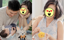 Sao nữ Vbiz công khai diện mạo quý tử đầu lòng sau 1 tháng sinh nở