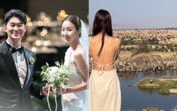 Choiza khoe ảnh bà xã trong tuần trăng mật ở châu Phi