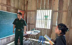 Thầy giáo Biên phòng và hành trình giữ chữ nơi biên cương 