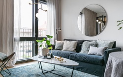 Căn hộ 47m2 với sắc xanh chủ đạo ai nhìn cũng thấy mát mắt