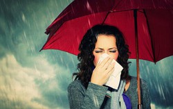 Những phần cơ thể nhạy cảm với nước mưa 
