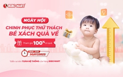 Mùa hè sôi động cùng Bibo Mart với ngày hội “Chinh phục thử thách - Bé xách quà về”