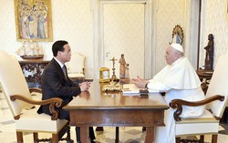 Giáo hoàng Francis mong quan hệ Tòa thánh-Việt Nam ngày càng tốt đẹp