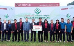 Agribank Chi nhánh tỉnh Tuyên Quang chung tay “Vì một Việt Nam xanh”