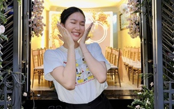 Á hậu Phương Anh lộ diện trước thềm lễ gia tiên