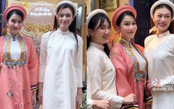 Á hậu Phương Anh rạng rỡ trong lễ vu quy, dàn phù dâu là các người đẹp nổi tiếng