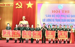 Thi cán bộ Hội phụ nữ giỏi là dịp đánh giá chất lượng, năng lực toàn diện của cán bộ Hội Quân khu 3