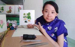 Nghị lực và sự sáng tạo của bà chủ “Sương Ban Mai Quilling”