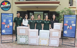 Cục Đối ngoại - Bộ Quốc phòng năm thứ 10 đồng hành cùng Chương trình Mottainai