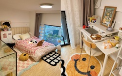 Không gian ấm cúng, xinh xắn trong căn hộ gác mái 38m2 của cô nàng gen Z