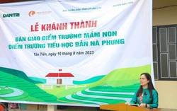 Khánh thành trường Mầm non và Tiểu học Nà Phung do Học viện Minh Trí Thành tài trợ