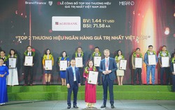 Agribank - Top 10 thương hiệu giá trị nhất Việt Nam năm 2023