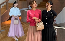 10 cách diện chân váy voan điệu đà và tôn dáng như phụ nữ Hàn