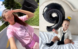 Vợ của Bùi Tiến Dũng bị ốm vẫn làm điều này cho con khi chồng vắng nhà