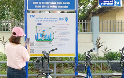 Trải nghiệm dịch vụ xe đạp công nghệ số Hà Nội