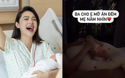 Minh Hằng tiết lộ cuộc sống mẹ bỉm sữa, hành động của ông xã được khen