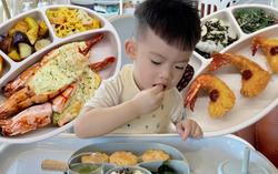 Chỉ dành 30 phút vào bếp, những khay cơm mẹ làm cho con khiến ai cũng bất ngờ