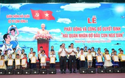 Vùng 4 Hải quân: Đỡ đầu 35 trẻ mồ côi là con ngư dân và gia đình đặc biệt khó khăn 