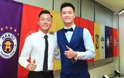 Hoàng Đức như chú rể, dàn cầu thủ bảnh bao đến tham dự V.League Awards 2023