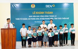 Khánh thành 4 nhà văn hóa cộng đồng tránh lũ tại Quảng Bình và Thừa Thiên Huế