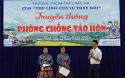 TƯ Hội tập huấn hướng dẫn tổ chức sinh hoạt cho các CLB “Thủ lĩnh của sự thay đổi” tại Lào Cai