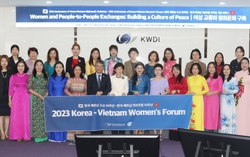 Chuỗi hoạt động quan trọng của Đoàn cấp cao Hội LHPN Việt Nam thăm và làm việc tại Hàn Quốc