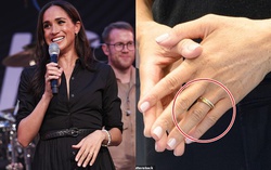 Câu trả lời cho thắc mắc vì sao Meghan không đeo nhẫn đính hôn trong nhiều tháng