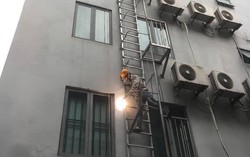 Xôn xao về hình ảnh thang thoát hiểm tại chung cư mini