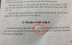 Phụ huynh "bóc phốt" sách giáo khoa viết sai lỗi chính tả, giáo viên nói gì?