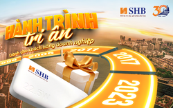Kỷ niệm 30 năm thành lập, SHB dành 6.000 phần quà tặng khách hàng doanh nghiệp
