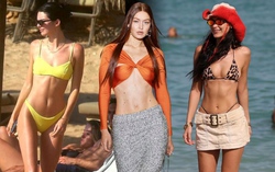 Số đo hình thể 4 “nepo baby” nổi tiếng: Gigi Hadid cao nhất, Kaia Gerber chỉ 49kg