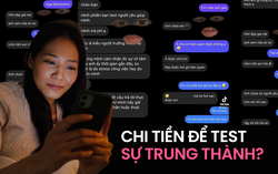 Tranh cãi dịch vụ “thử lòng người yêu” đang nở rộ trên Tiktok