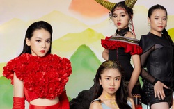 Mẫu nhí giới thiệu vẻ đẹp non nước qua thời trang