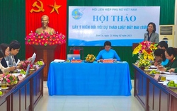 Phụ nữ cả nước đã tích cực tham gia góp ý xây dựng Luật Đất đai (sửa đổi)