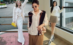 Mặc áo trắng trẻ trung và thanh lịch như mỹ nhân Việt
