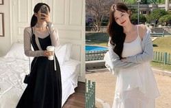 10 cách phối đồ với váy hai dây trẻ trung trong dịp Tết