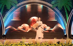 Hoa hậu Nguyễn Thanh Hà đấu giá tranh gây quỹ thiện nguyện cho Bến Tre