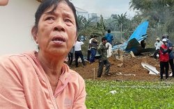 Nhân chứng kể lại giây phút phi công bung dù nhảy ra trước khi máy bay rơi