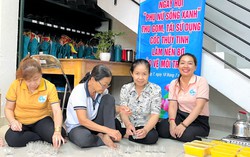 Thu hút hội viên tham gia bảo vệ môi trường bằng cách làm nến bơ