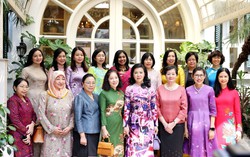 Phu nhân Tổng Bí thư, Chủ tịch nước giới thiệu văn hóa ẩm thực và áo dài đến Nhóm Phụ nữ Cộng đồng ASEAN