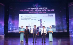 Amway Việt Nam nhận giải thưởng Thương hiệu vàng phát triển bền vững