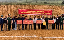Lào Cai: Xây dựng nhà mới cho 5 hộ dân bị mất nhà do sạt lở đất 