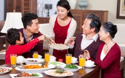 Buổi tối bình yên bên tổ ấm