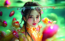Ngỡ ngàng với những mỹ nhân AI có đôi mắt "biết nói"
