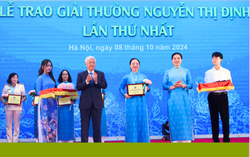 Danh sách 30 cán bộ Hội nhận Giải thưởng Nguyễn Thị Định lần thứ nhất