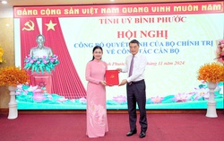 Phó Chủ tịch Hội LHPN Việt Nam Tôn Ngọc Hạnh giữ chức Bí thư Tỉnh ủy Bình Phước