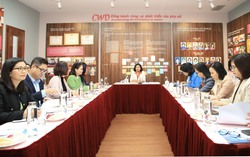 Chủ tịch Hội LHPN Việt Nam Nguyễn Thị Tuyến làm việc với Trung tâm Phụ nữ và Phát triển