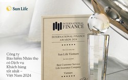 Sun Life Việt Nam nhận giải thưởng về dịch vụ khách hàng