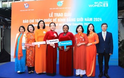 Sáng nay, trao giải Báo chí toàn quốc về Bình đẳng giới năm 2024